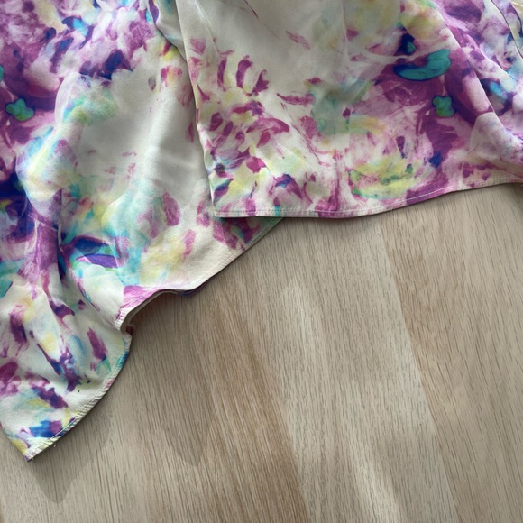 Parker Silk Floral Maxi Dress - Picture 6 of 7